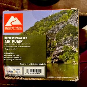 Ozark trail battery-powered Air Pump